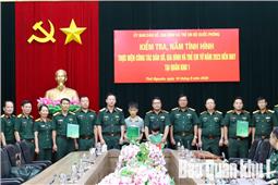 Ủy ban dân số, gia đình và trẻ em Bộ Quốc phòng kiểm tra tại Quân khu